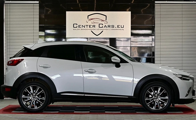 Mazda CX-3 cena 74700 przebieg: 65000, rok produkcji 2017 z Łosice małe 704